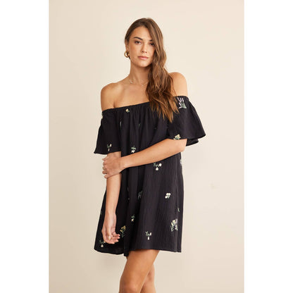 Roadside Florals Gauze Dress