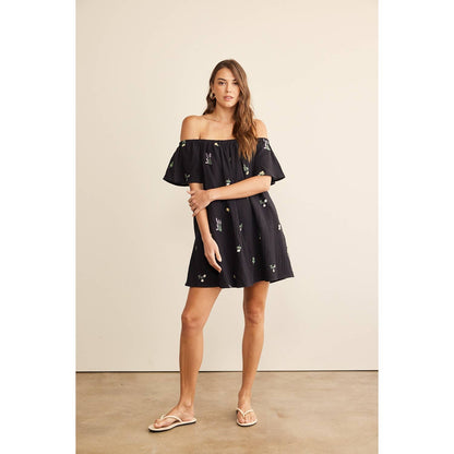 Roadside Florals Gauze Dress