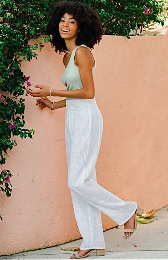 Bibi Wide Leg Beach Pant