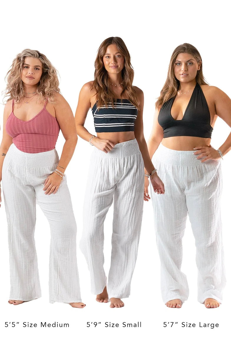 Bibi Wide Leg Beach Pant