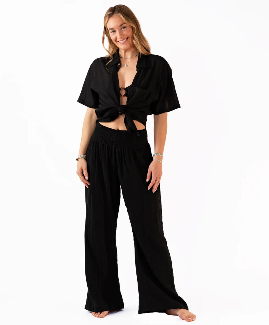 Bibi Wide Leg Beach Pant